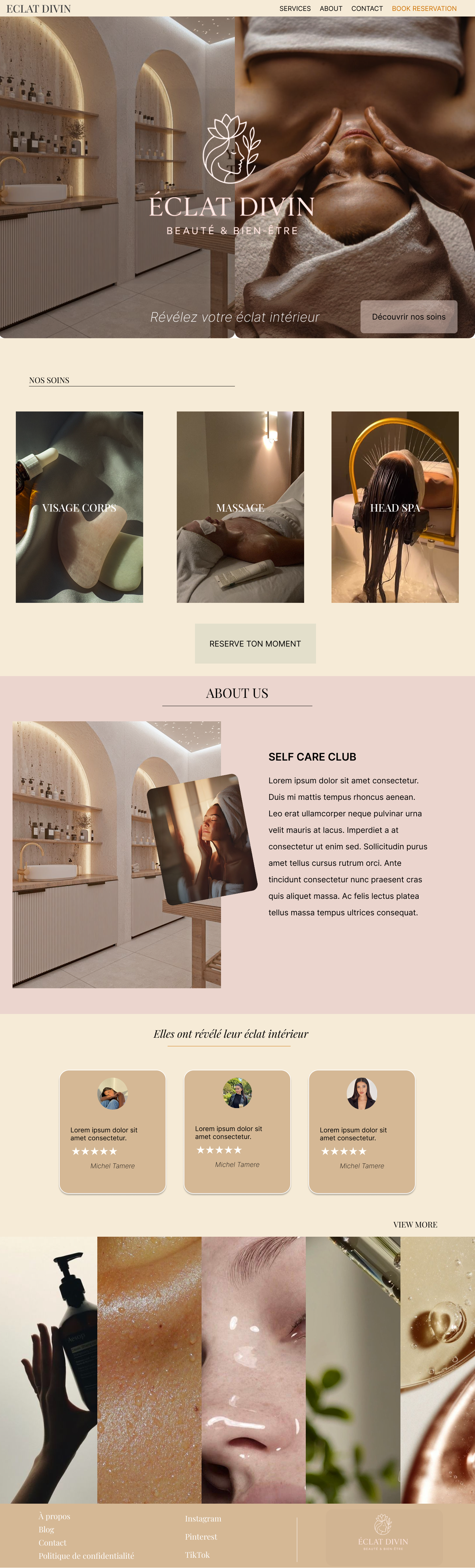 Maquette complète Eclat Divin